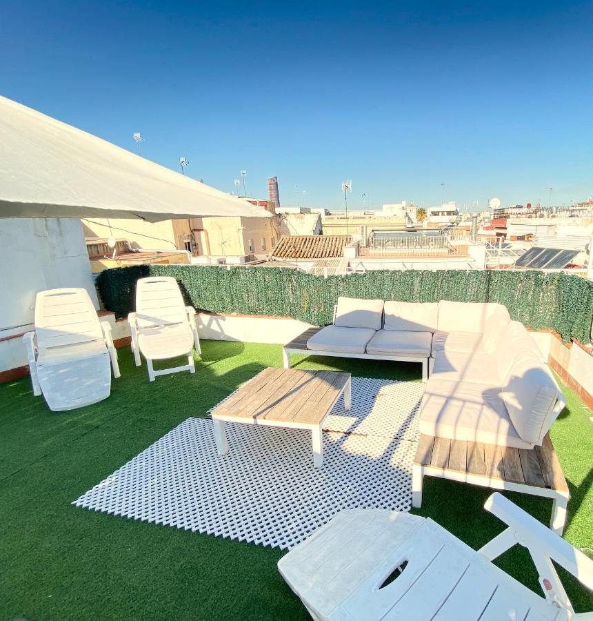 Top-Notch Downtown House With Private Rooftop Terrace And Parking Opt Villa Siviglia Esterno foto